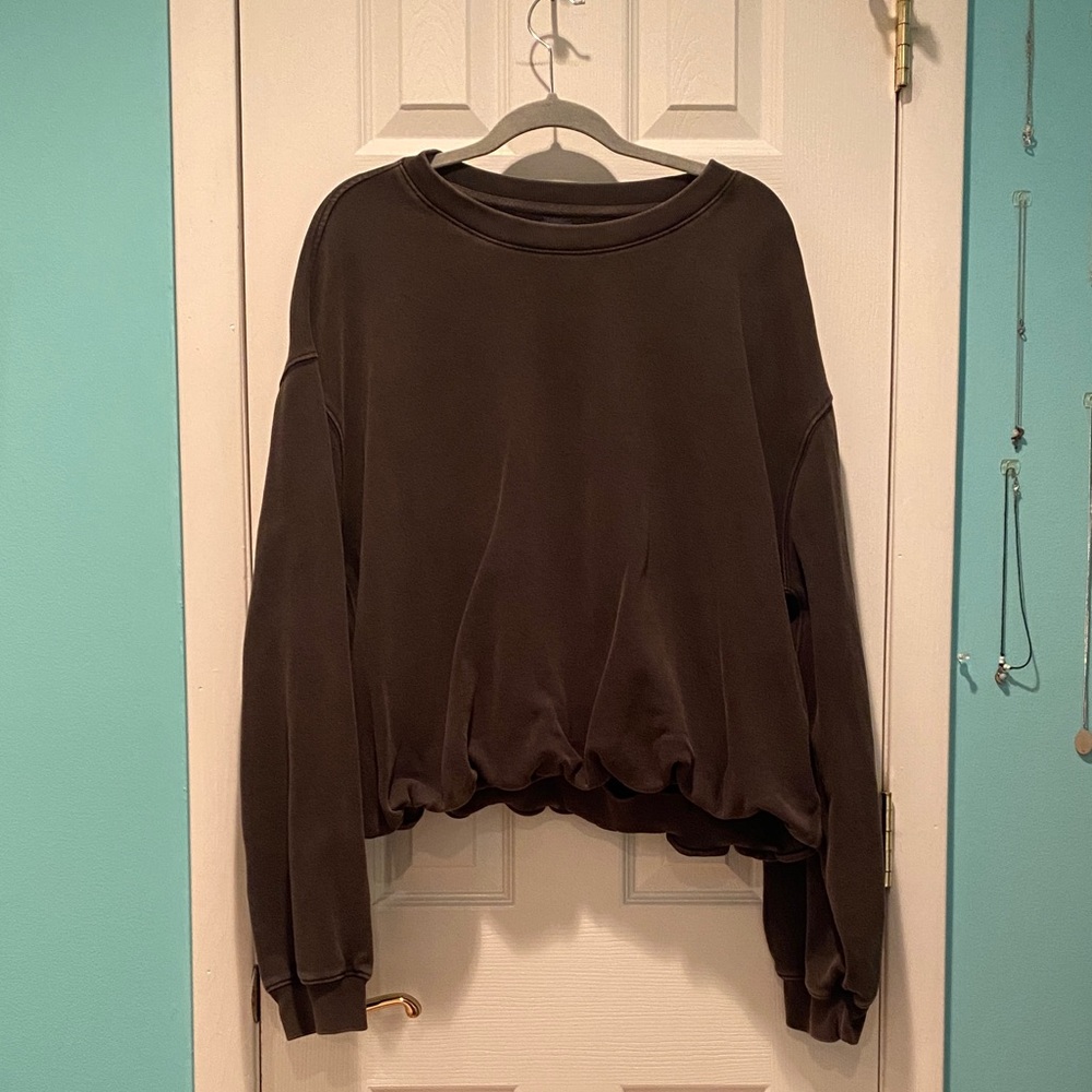 GAP Grey Brown Women's Sweatshirt